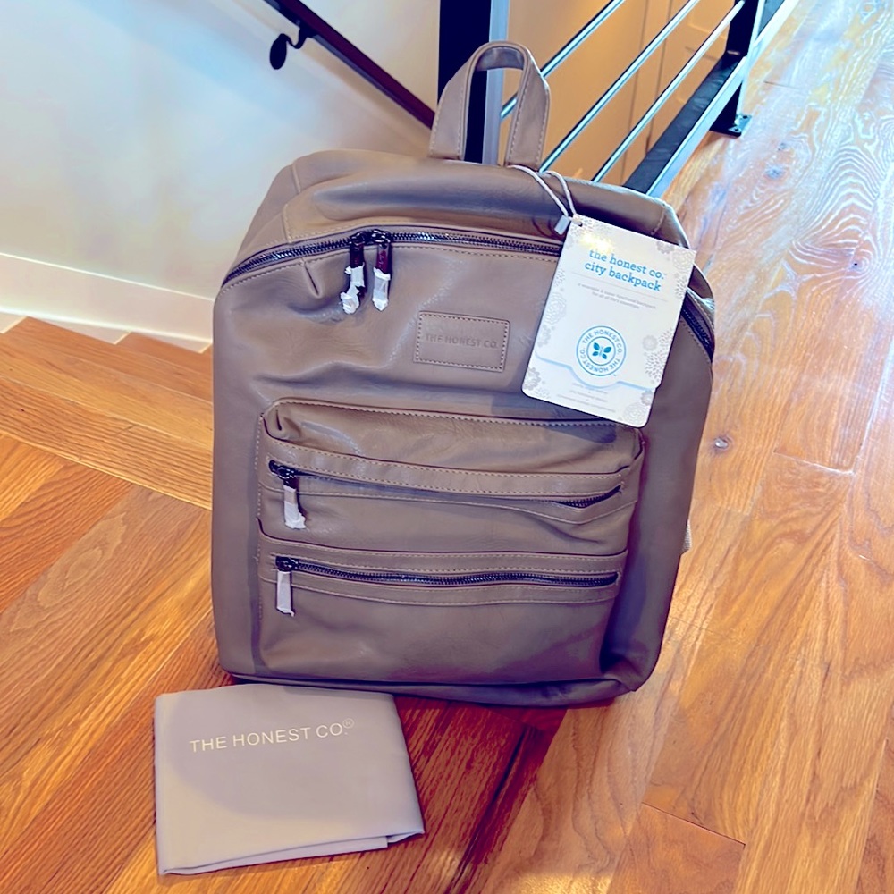 The Honest Co. - City Backpack in Elephant Gray
